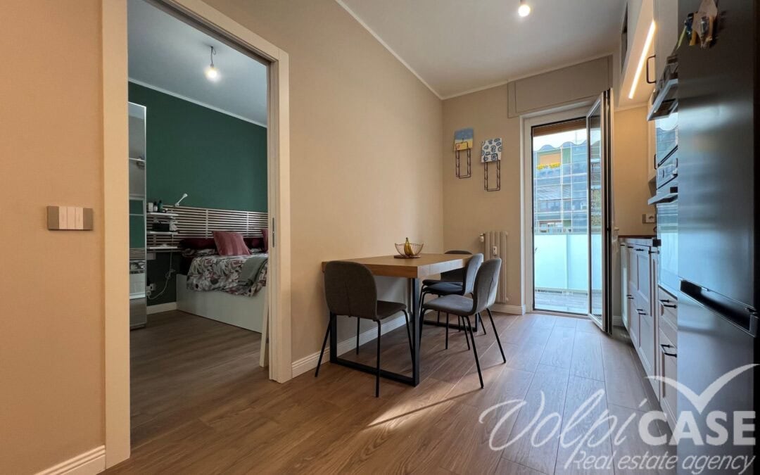 Bilocale ristrutturato, piano alto, zona Maggiolina